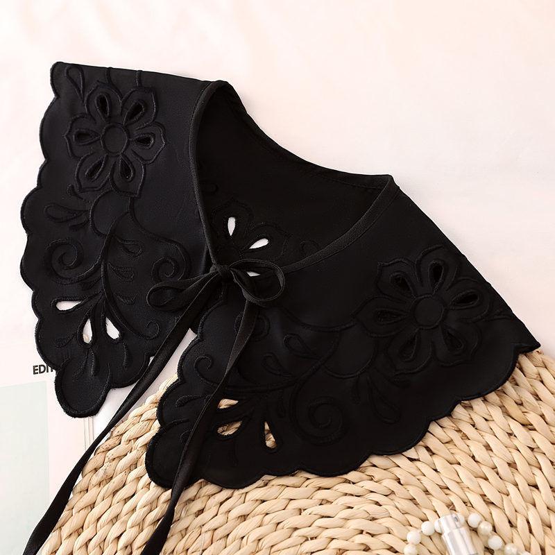 

Модная универсальная маленькая шаль, уменьшающая возраст, универсальная для всех сезонов, женский декоративный жилет с облачным плечом и свитером Hollow Tide