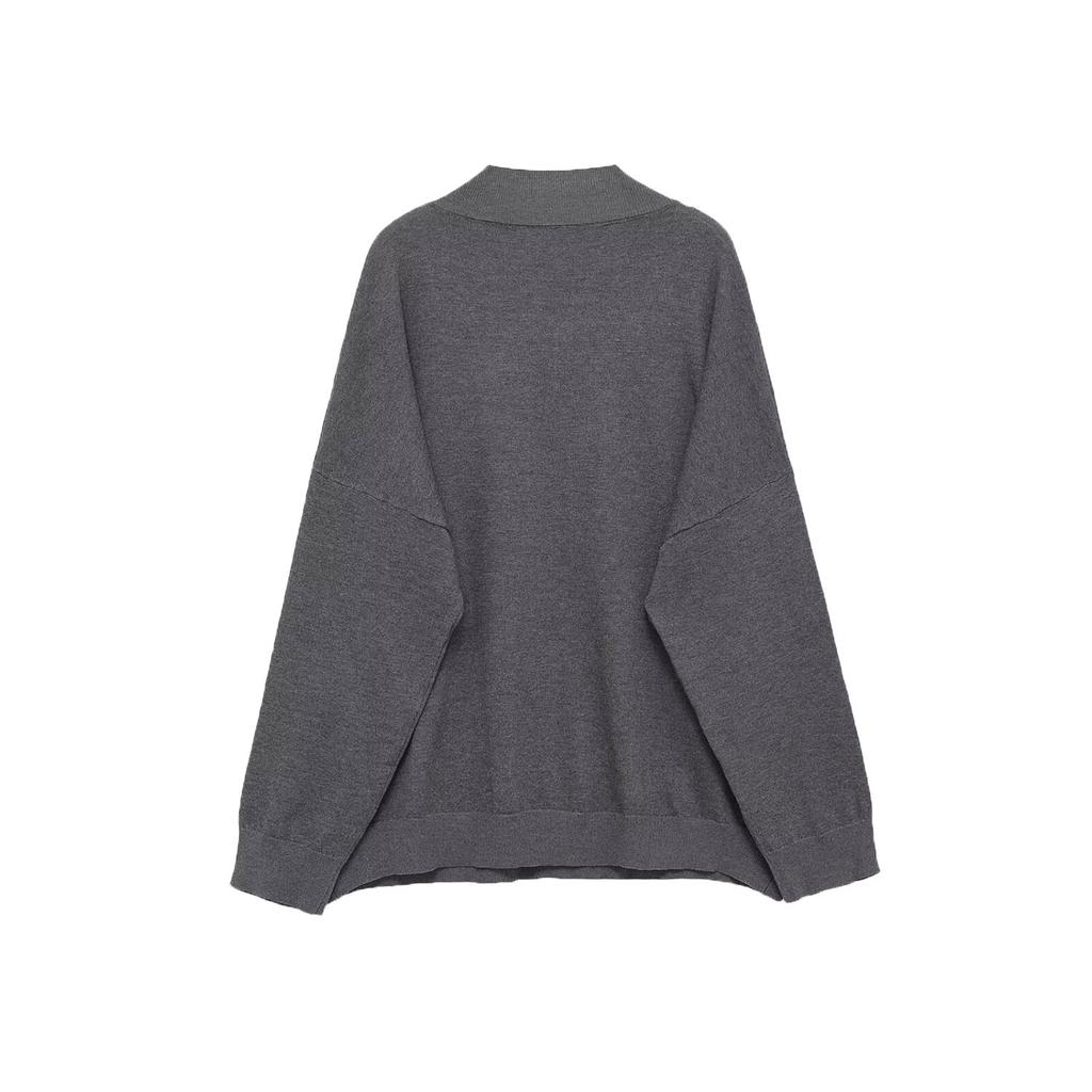 European and American style, new women's fashion, versatile, cross-border foreign trade wholesale loose knit sweater
