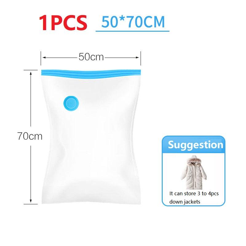 Vacuum Storage Organizer Bags Home Wardrobe Clothes Compression Packaging Sealing Bag for Travel Suitcases Save-Space Organizer