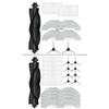 Main Side Brush Filter Mop Cloth Kit For Cleanova Vexilar W9 W11 W15 Robot Vacuum Cleaner Replacement Parts Accessories