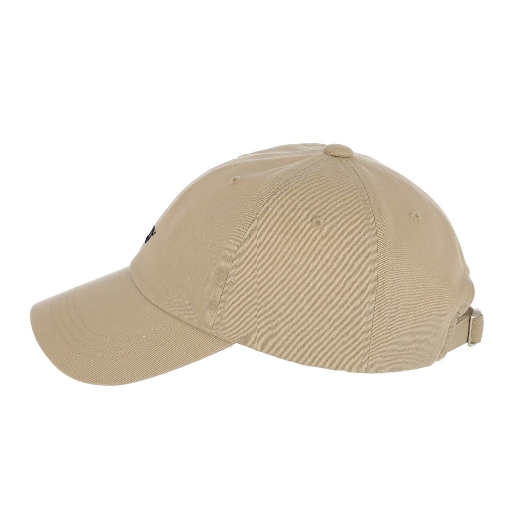 DOLPHIN WAVE APPAREL Dolphin Initial Embroidery Ball Cap Beige