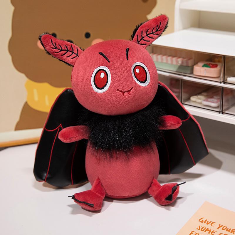 Plush Moth Halloween Toy Cartoon Fill Doll Accompany Appease Pillow Party Gift