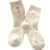 Ladies Autumn and Winter Thickened Cartoon Home Cute Furry Warm Sleep Tube Socks