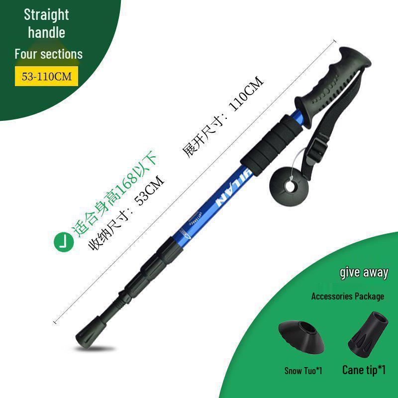 Decathlon Multifunctional Telescopic Trekking Poles for Men, Women, and Children