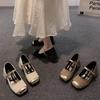 Increase the Popularity of Summer Internet Celebrities Are Not Tired Mary Jane Shoes Women's Retro British Style Single Shoes Soft Sole Spring Feet
