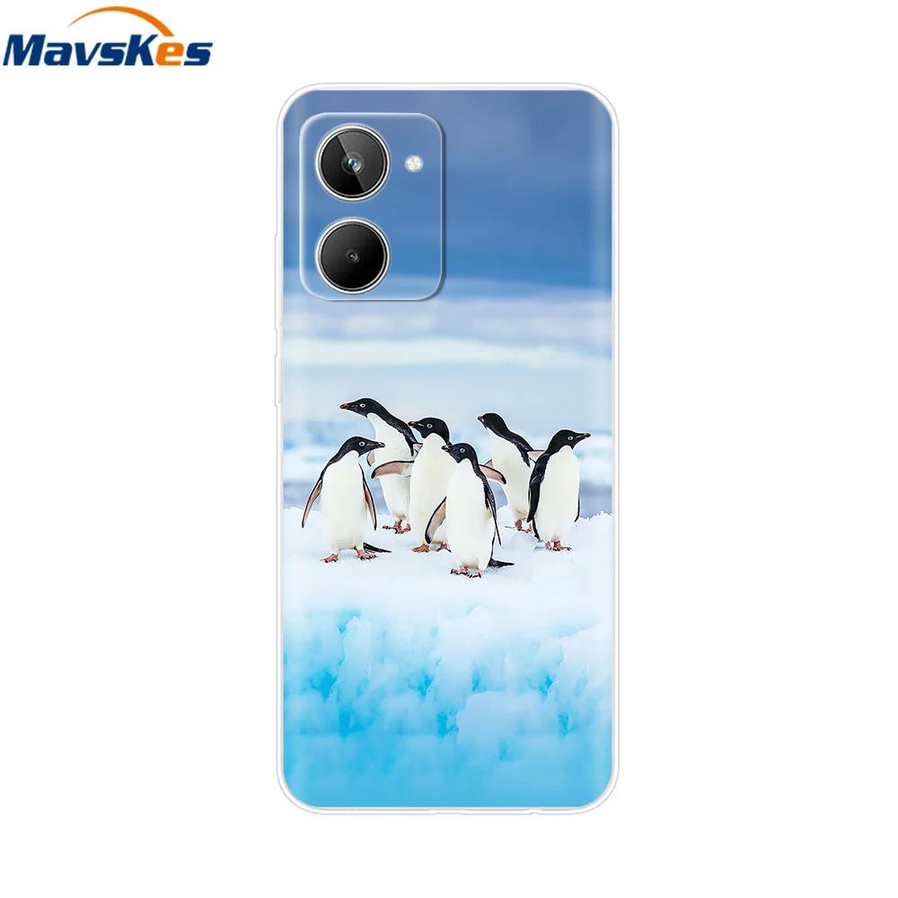 Mobile Phone Bag Case For Realme 10 4G Case For Realme 10 Pro Cover Soft Silicone Bumper For OPPO Realme 10 Realme10 Pro Plus