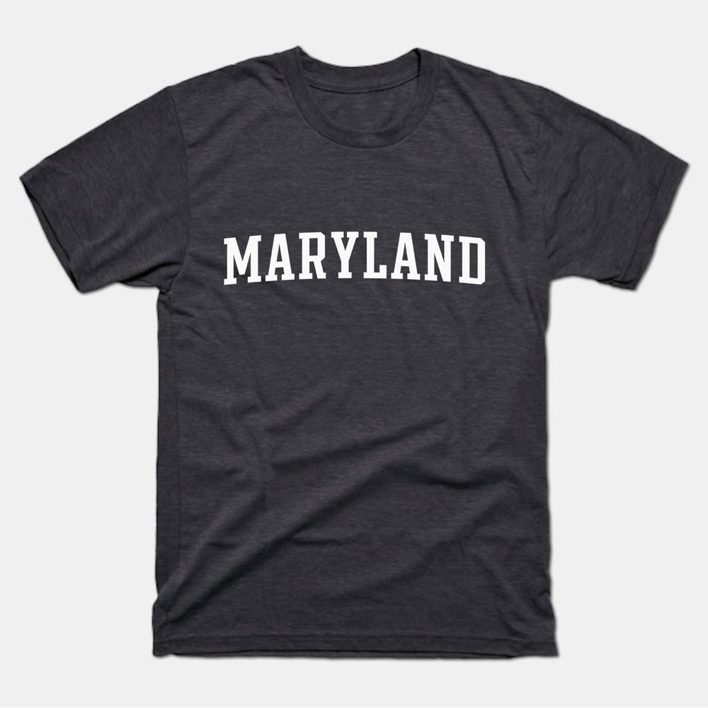 Maryland Shirt | Maryland Classic T-Shirt | Maryland Adult Unisex Tee Shirt Unisex T-Shirt L