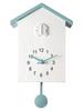 ABS Clock Supplies Art Battery Powered Bedrooms Bird House