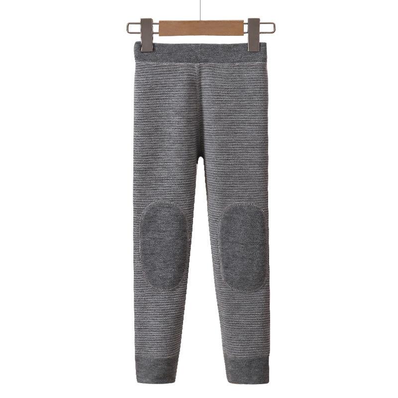 

Children s Thermal Pants Autumn Winter Knee Protection Mulberry Silk Wool Thermal Pants School Uniform Artifact Base Layer Soft Antibacterial 110cm