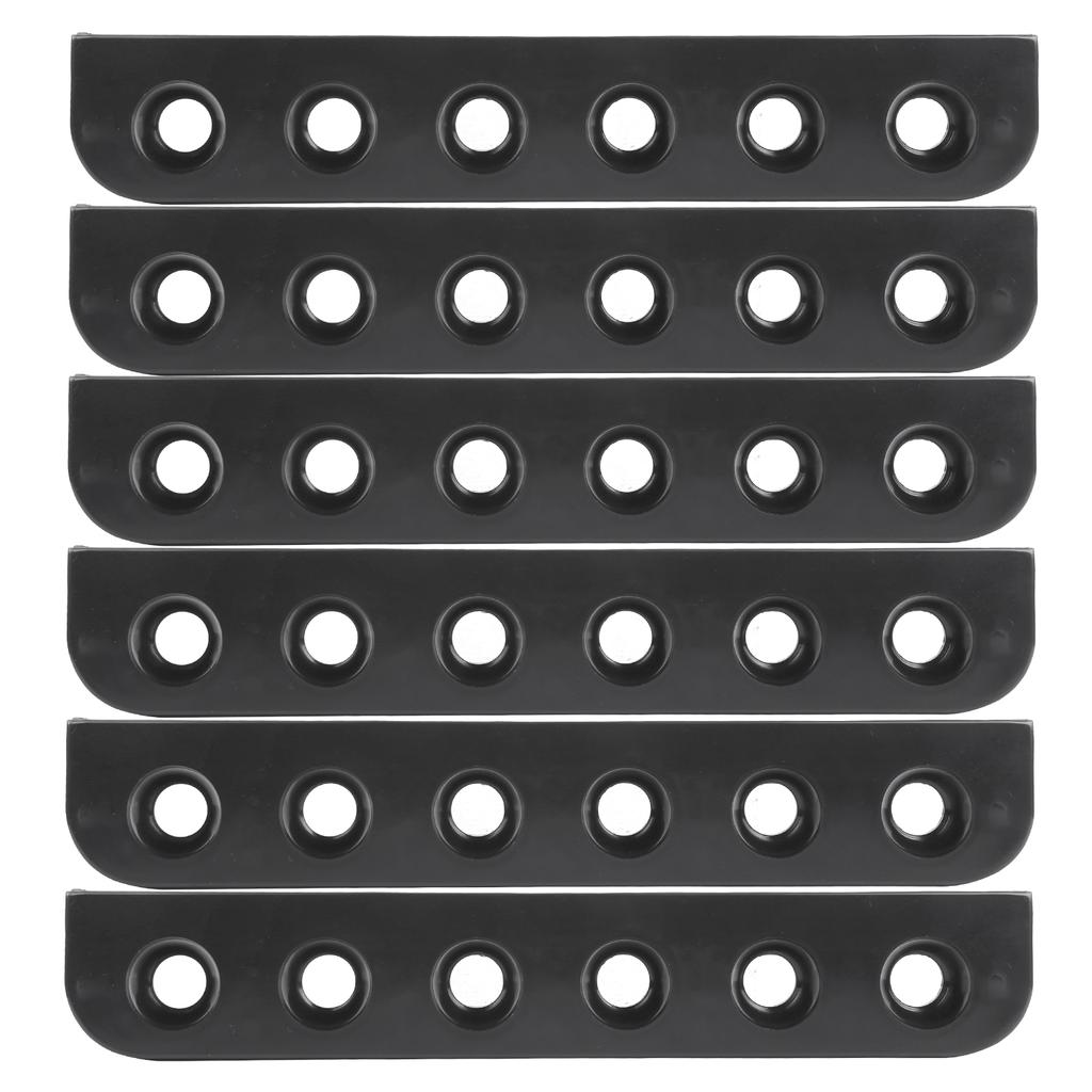 3 Set 6 Stück Billard Snooker Zubehör Kunststoff Wandmontiert Pool Queue Rack Halterung 6 Löcher