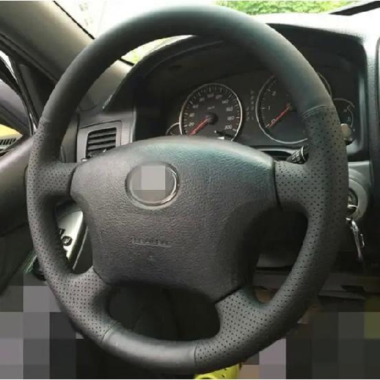 

Прошитый вручную чехол на руль из натуральной кожи для Toyota Land Cruiser Prado 120 Land Cruiser (1998-2007) Такома(2005-2011)