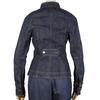 Louis Vuitton B Louis Vuitton Jeansjacke Logo Knopf Monogramm Vintage Baumwolle/Polyurethan Damen Gebraucht