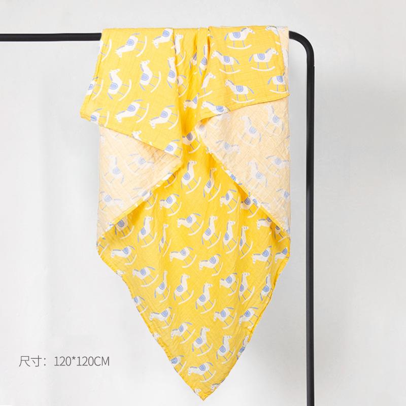 Baby Blanket, Spring and Autumn Baby Products, Cotton, Newborn Towel Gauze, Bath Towel Ins Children's Blanket
