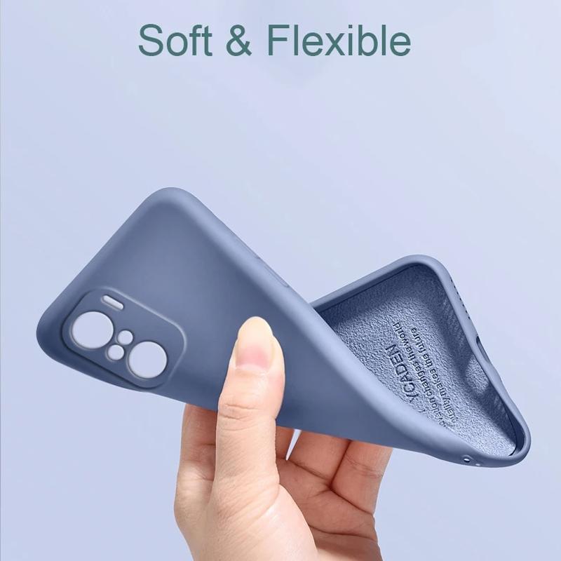 Phone Case For Xiaomi Redmi Note 12 12S 4G 5G Luxury Original Liquid Silicone Soft Back Cover For Xiaomi Poco X5 Pro 5G Shockproof Bumper Cases