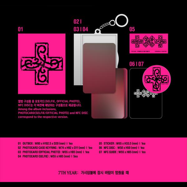 [Pre-order] TOMORROW X TOGETHER - 7th Year: When the Wind Paused Among the Thorns (Photocard Case Ver.)