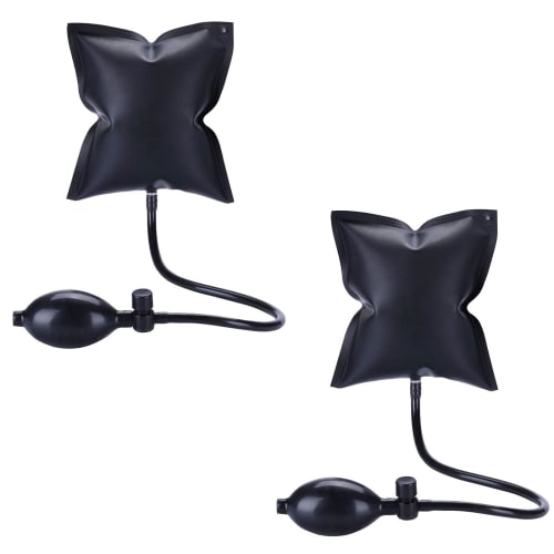 

JIMIGUGU Пневматический домкрат, Набор из 2 шт., 16x15,5 мм, Пневматическая подушка, Блокировка двери автомобиля, Насос для накачивания воздуха, Высокопрочный ТПУ, Грузоподъемность 200 кг, Ручной подъем, Вспомогательный инструмент