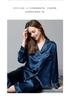 Silk World [Couple Style] 19mm Heavyweight Mulberry Silk Lapel Long-Sleeved Women's Silk Sleepwear