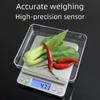 I2000 Kitchen Electronic Coffee & Food Scale, Stainless Steel, Precise Gram Measurement