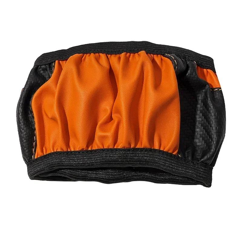 Car Steering Wheel Cover Steering Universal Skidproof Wheel Protector Cover PU Leather Fashion Auto Interior Accessories