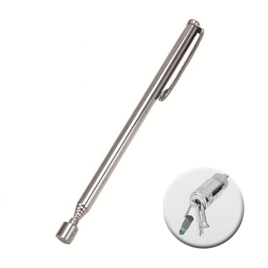Magnetický sběrač Silný magnetismus Teleskopický Nastavitelný Flexibilní klip na ocas pera Pevná kapsa Magnetická snímací tyč Nástroj pro automatickou opravu