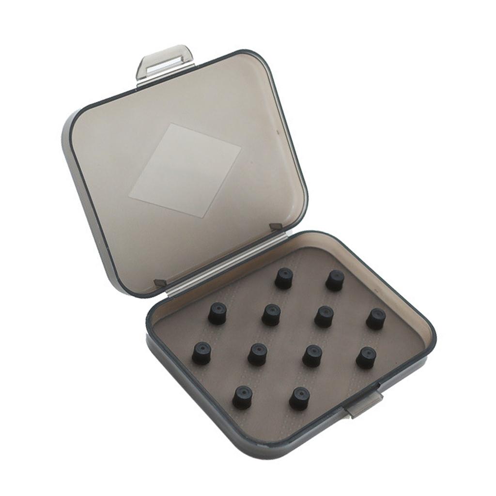 Eartips Storage Case Transparent Earbud Case Durable Storage Box For 6pair Eartips Protections Compact and Portable