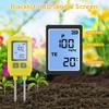 Soil NPK Analyser Meter 0-1999mg/kg Dual Needle Nitrogen Phosphorus Potassium Detector Soli Temp Fertility Tester Garden Farm