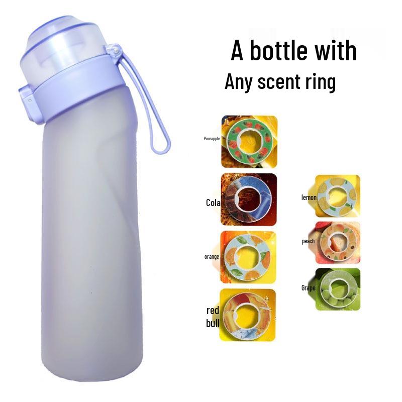 650ML Outdoor Sports Water Cup with Multi-Flavor Scented Tritan Plastic