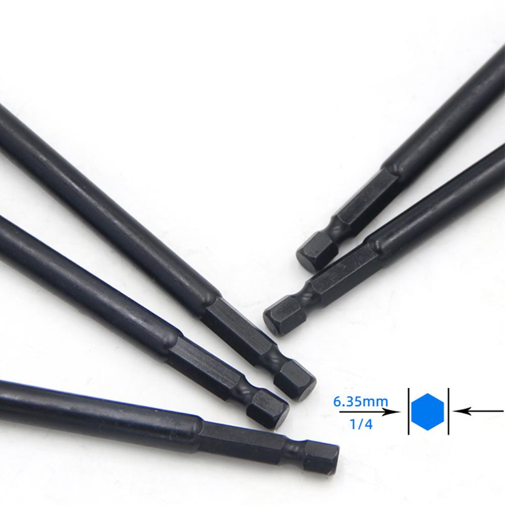 5PC 6-14mm Socket Adapter Steel Hex Nut Driver Drill Bit Adapter For Electric Screwdrivers Socket Wrench Extension Sleeve Set