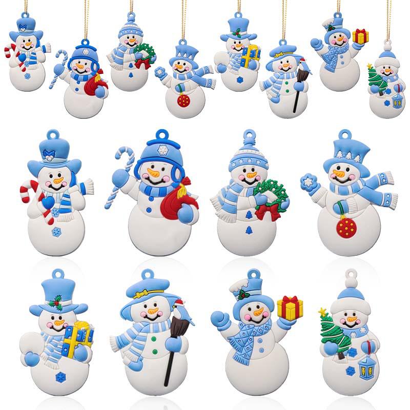 Christmas Snowflake Gingerbread Man Pendant Decorations