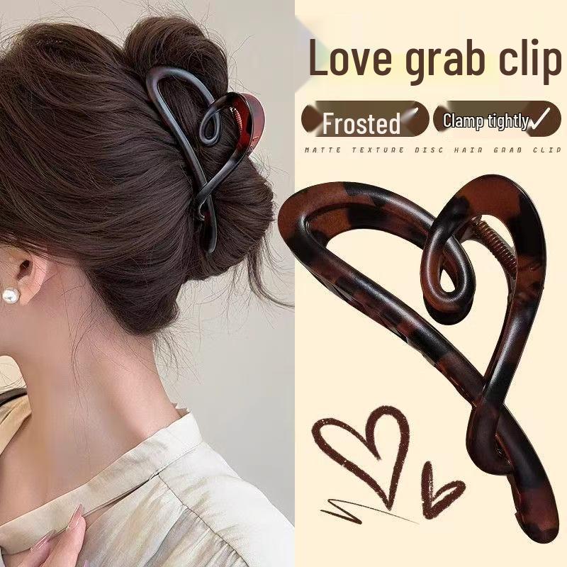 Koreanischer Eleganter Kürbisbogen Polka Dot Haarspange - Groß, Cremige Texturierte Hochsteckfrisur-Accessoire