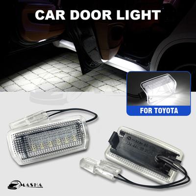 2 Stück 12V LED Autotürlicht für Toyota Prado 150 J150 LC150 Land Cruiser 200 J200 LC200 Camry 40 50 55 Auto Signalleuchte