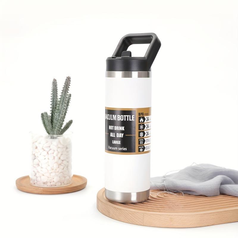 27oz/37oz Thermosflasche Heiß und Kalt Edelstahl Thermoskanne Tragbar Outdoor Camping Reise Auslaufsicher Trinkwasserflaschen