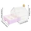 Parrot Bathing Box Accessories Food Feeder Easy Cleaning Bath Tub Bird Shower for Budgerigar