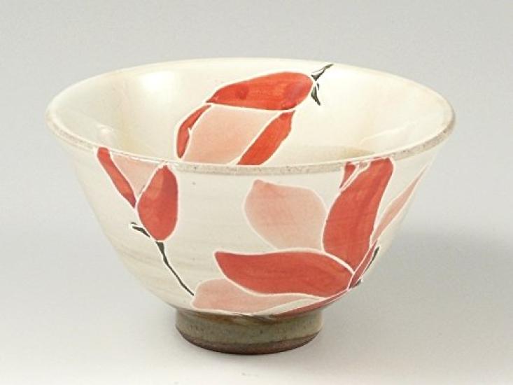Arita Hasami Kunzangama Pair of Tea Bowls Tea 20625 Ware, Kiln, Magnolia, (couple's Bowls)