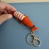 Key Decoration Knitted Shrimp Pendant Soft And Comfortable Shrimp Doll Keyring  Car Keyring