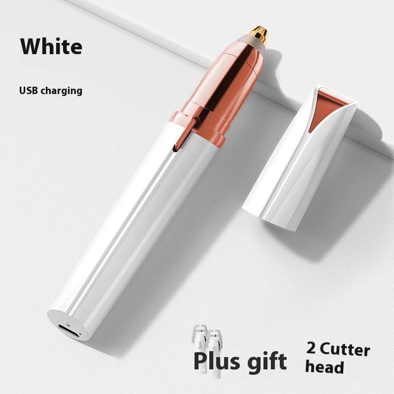 Electric Eyebrow Trimmer Security Hair Removal Eye Brow Epilator USB Charger Mini Shaper Shaver Hair Removal Painless Beauty