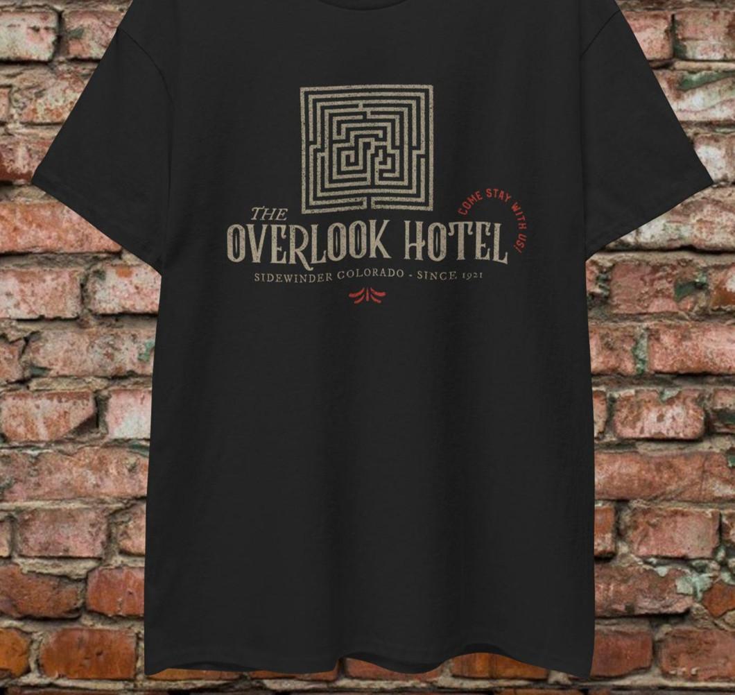 The Shining Overlook Hotel Maze T-Shirt Mens Womens Tees Top Stephen King Kubrick Unisex Tee S