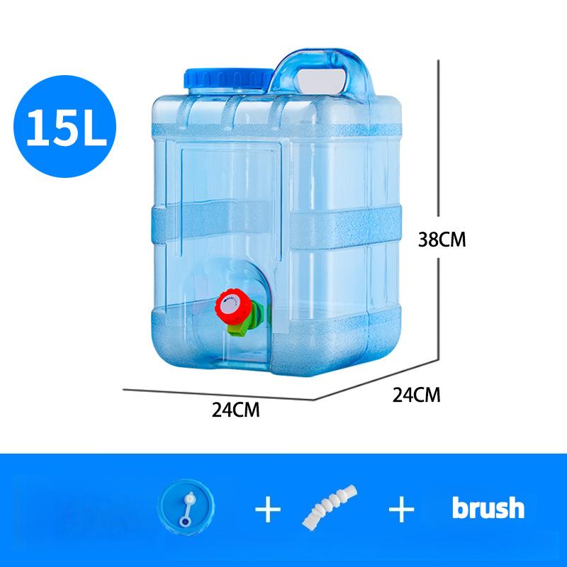 10/15L food grade reservoir with faucet portable water container for camping, outdoor travel farmhouse, lightweight building