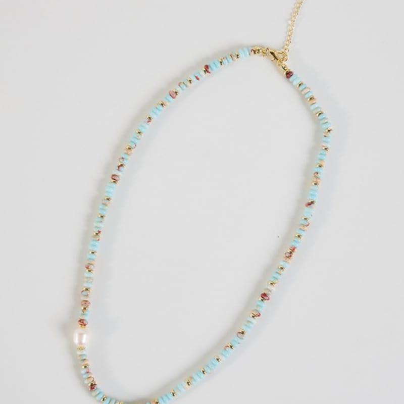 Les Bijoux Philosophy LB_Vintage Gem Stone Necklace