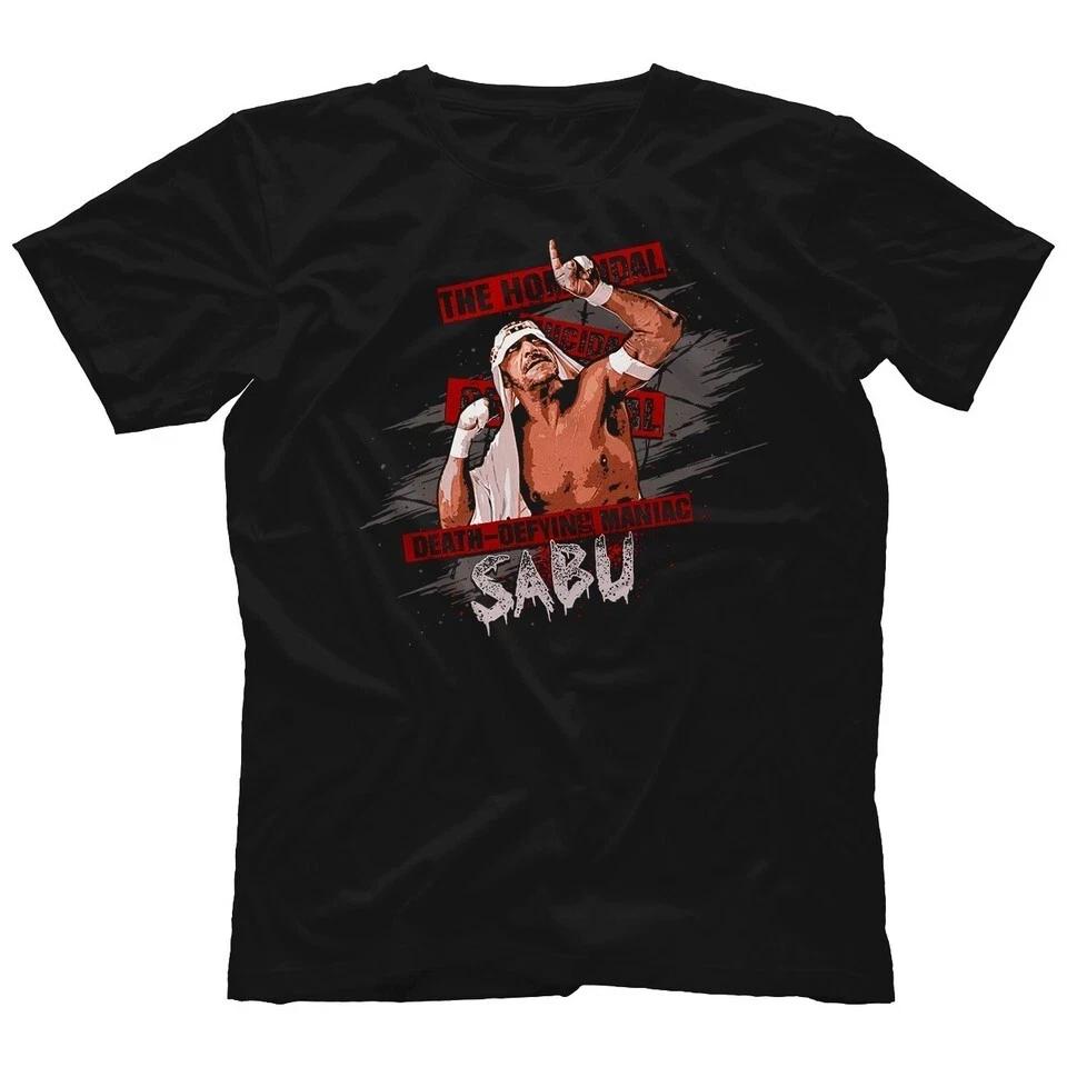 

Sabu Black Cotton All size S-5XL Unisex T-T-Shirt S