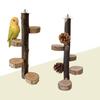Parrots Grinding Scratchers Perch Pinecone Bird Stand Cage Toy Ladder Rack Toy Grinding Perch Supplies