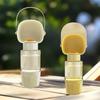 Portable Pet Water Bottle with Integrated Drinking Bowl – 2-in-1 Travel Solution for Dogs and Pets
