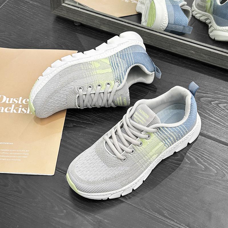 Fashion Womens Running Shoes 2025 Mesh Casual Sneakers Lace Up Lightweight Walking Breathable Outdoor Sports Running Shoes Woman