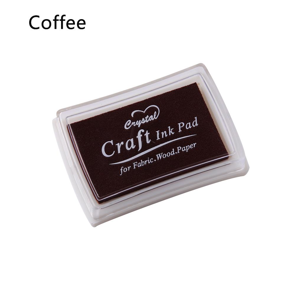 DIY-Stempel Mehrfarbig Gummi-Stempel Ölbasierter Stempelkissen Basteln Stoff