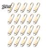 Metal Zipper Tabs 5/20Pcs Pull Replacement, Detachable Tab, Luggage Repair Accessories Universal Zip Puller for Backpacks Jackets Clothing Tab