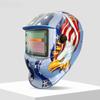 Kask spawalniczy z automatycznym przyciemnianiem solarnym + funkcja trudnopalna, do ochrony oczu, blokowania żużla spawalniczego, ochrony twarzy