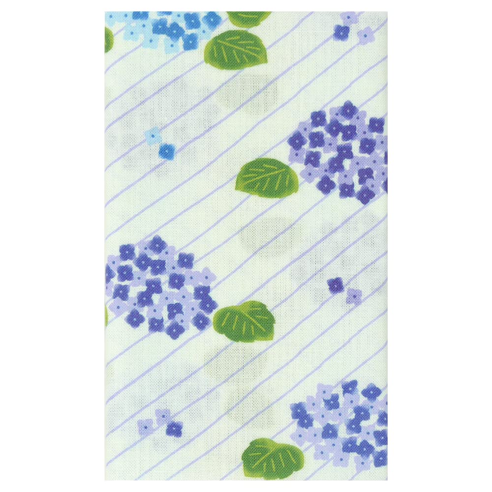 Hamamonyo Tenugui hand Refreshing Hydrangea (Japanese towel) -