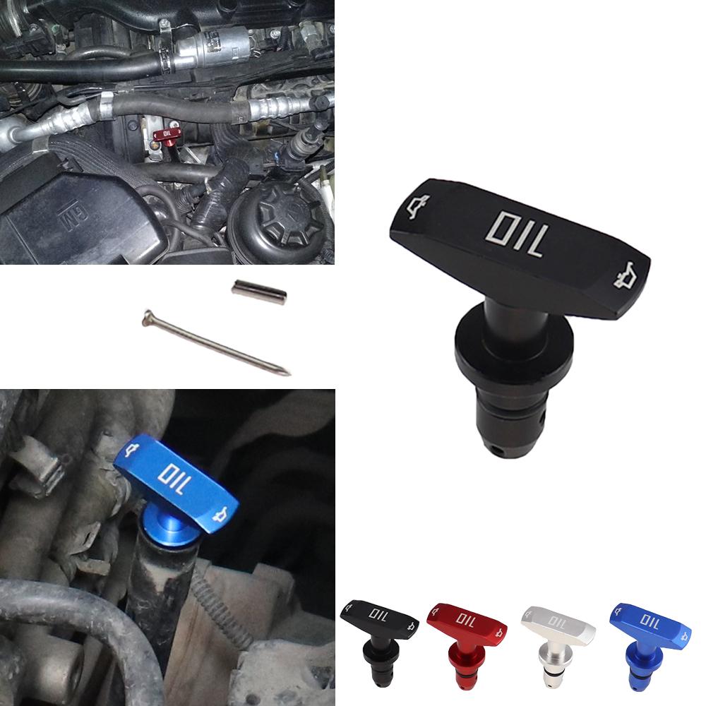 Universal Car Dipstick Puller Aluminum Automobile Replacement Car Oil Dipstick Pull Handle Engine Oil Pullhandle Convenient New