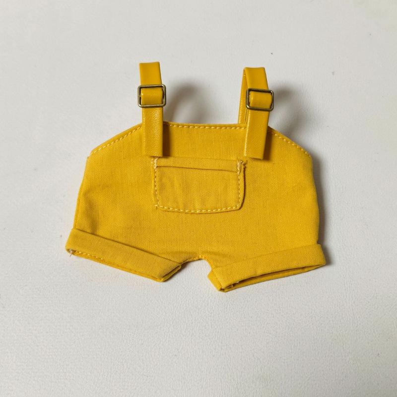 Labubu Doll Outfit: Fisherman Hat & Overalls Set for First & Second Gen Dolls