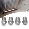 Washer Nozzle Pressure Washer Nozzle 1 Set Thread Type 4000PSI 4pcs Adapter Car Washing Nozzle For Car Washing